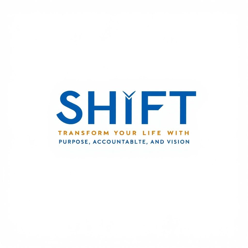 Elegant Modern Logo in Royal Blue and Gold