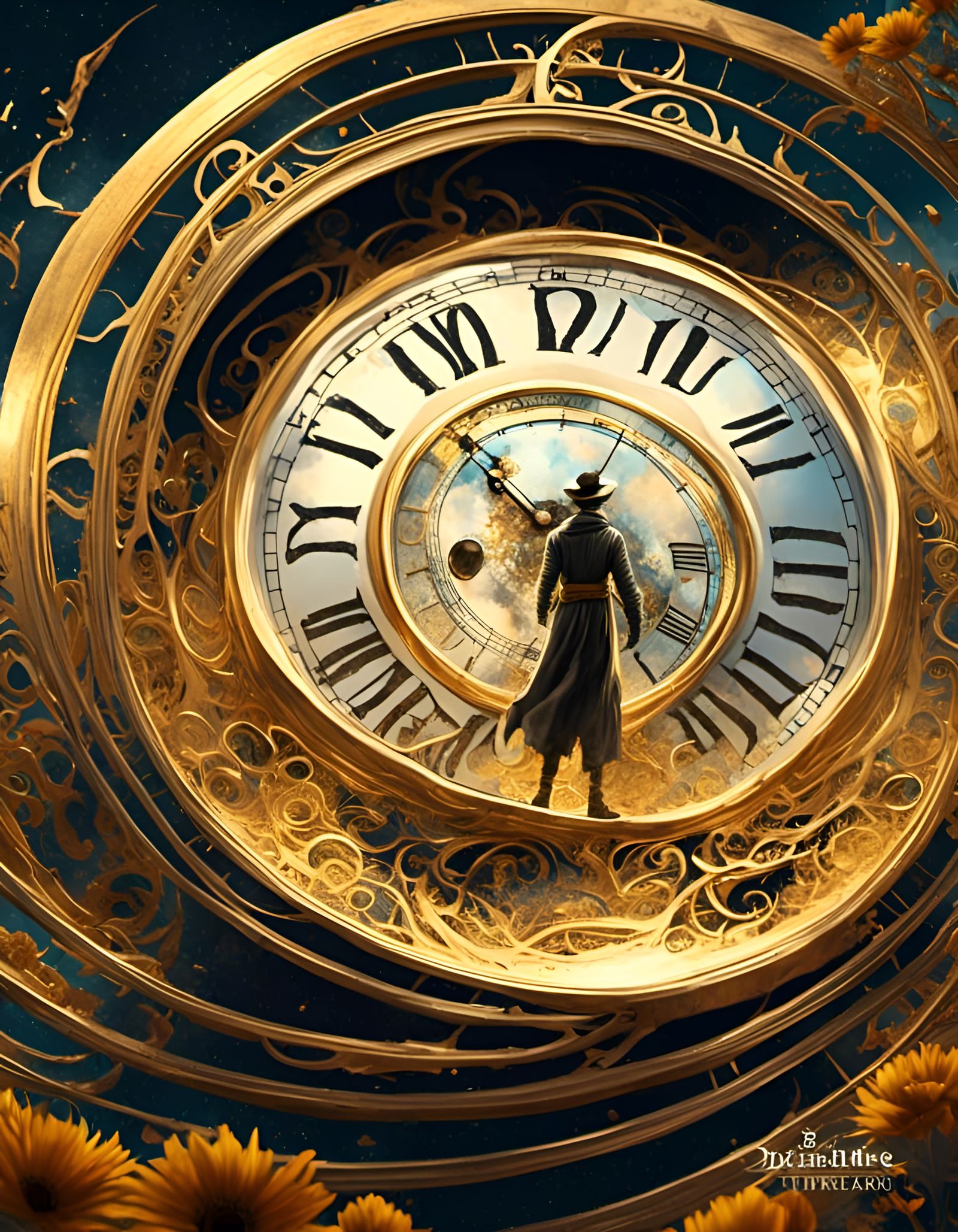 Time Traveler Emerges From Space-Time Tunnel