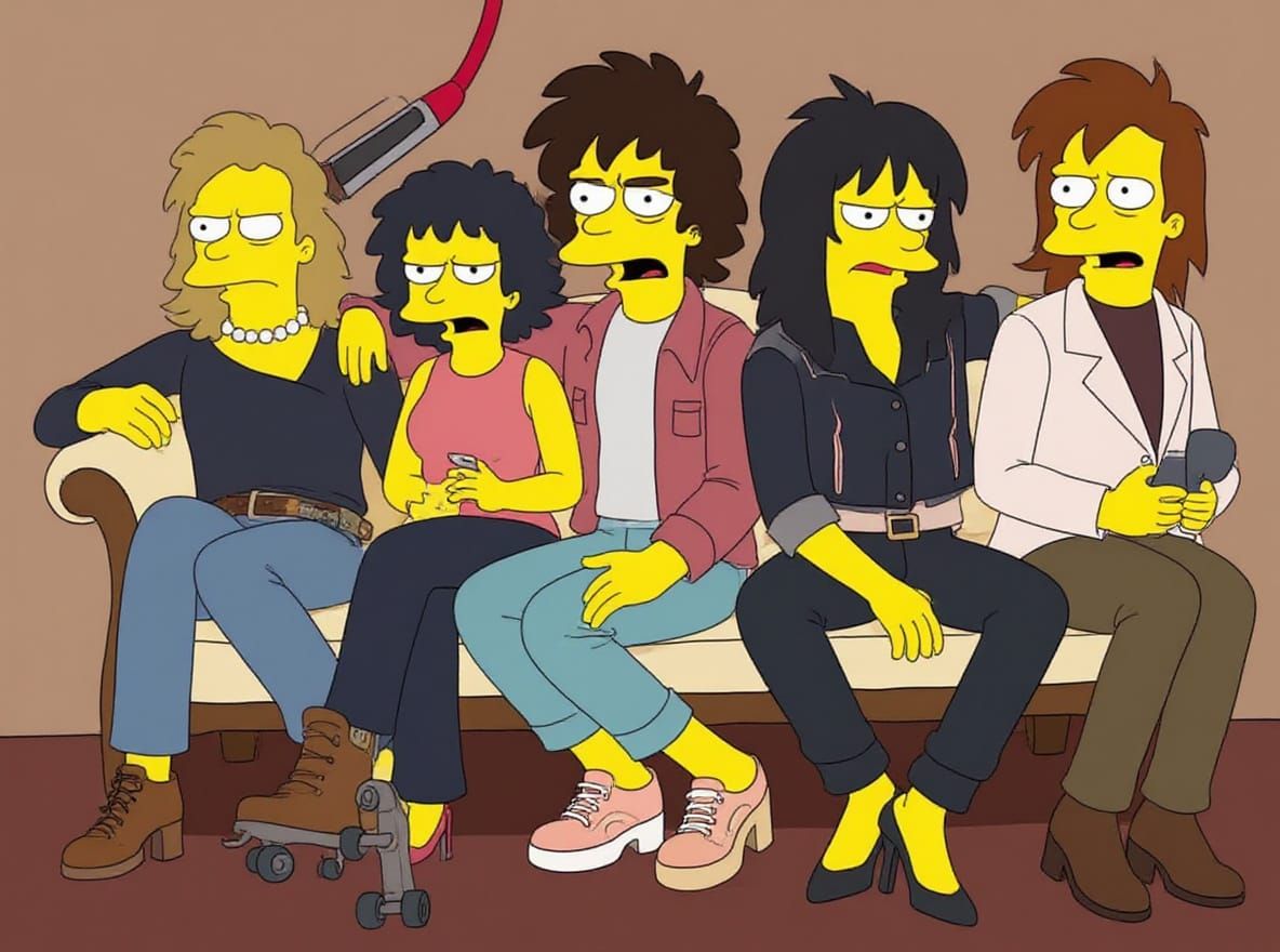 The Simpsons Characters Transformed