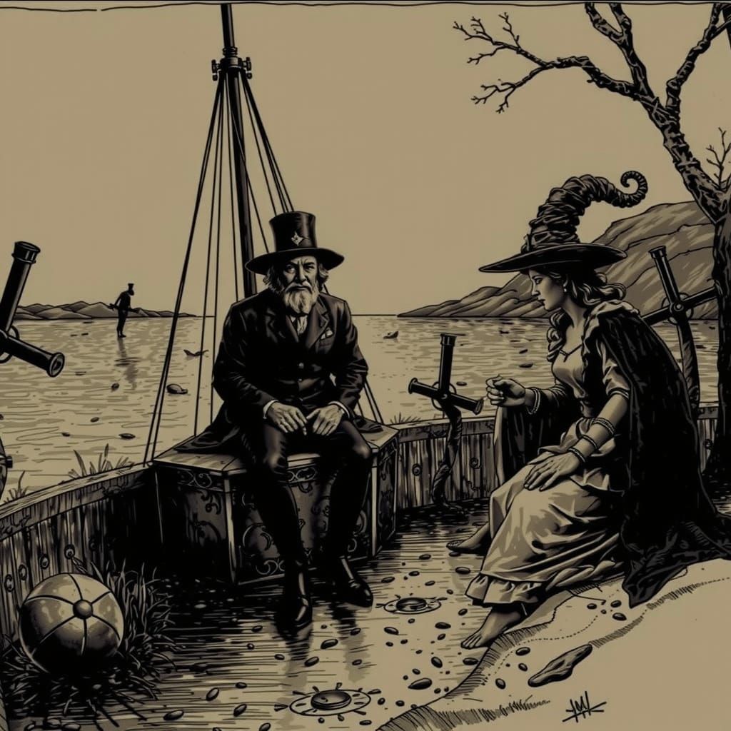 Hyperrealistic Sculpture with Vivid Lighting