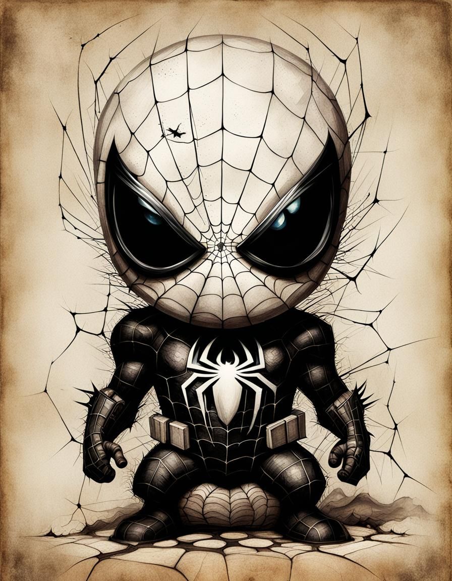 Demonic Cyborg Bear Portrait in Volcanic Hyperspace