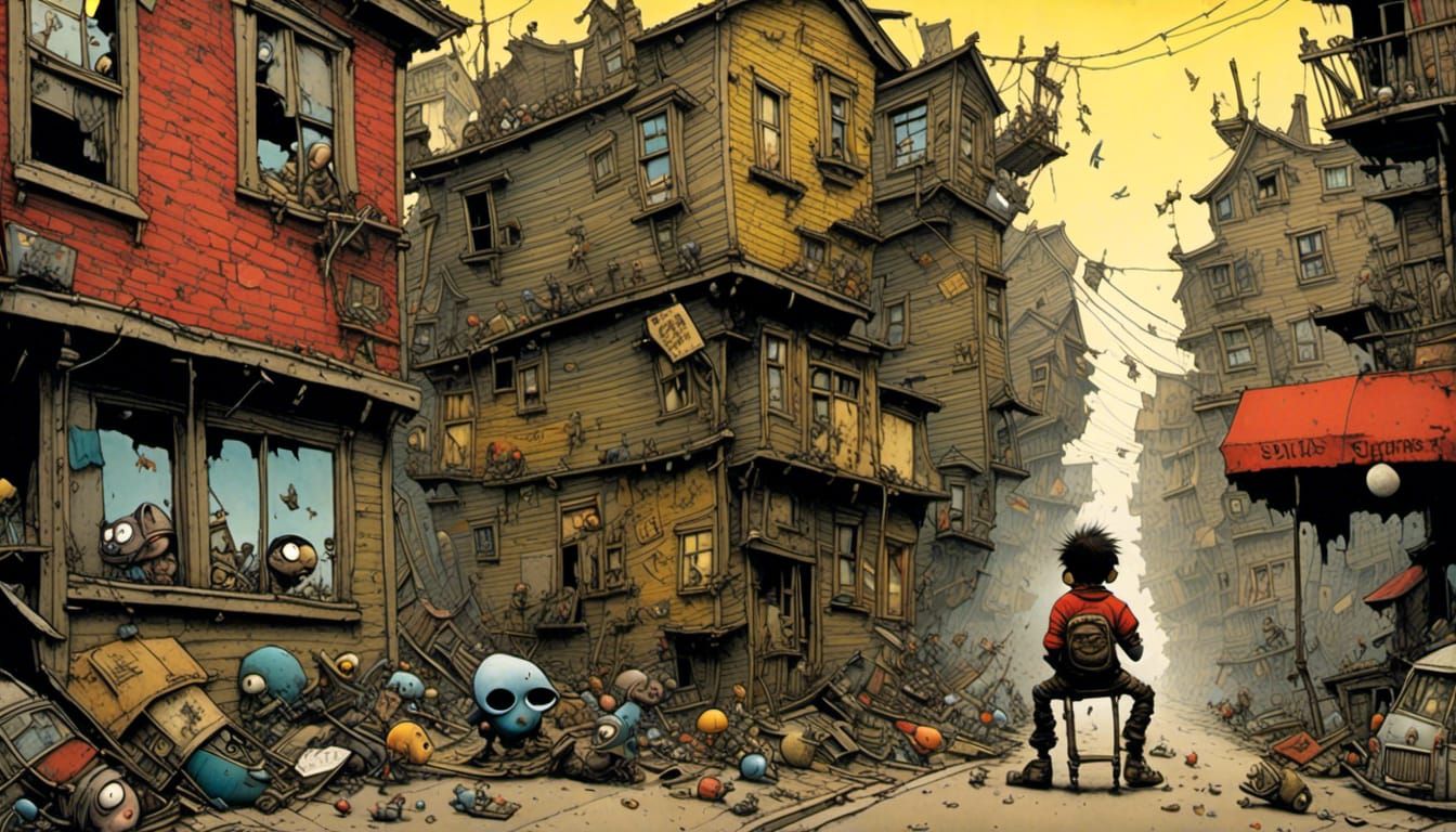 Epic 2000s Slum Masterpiece