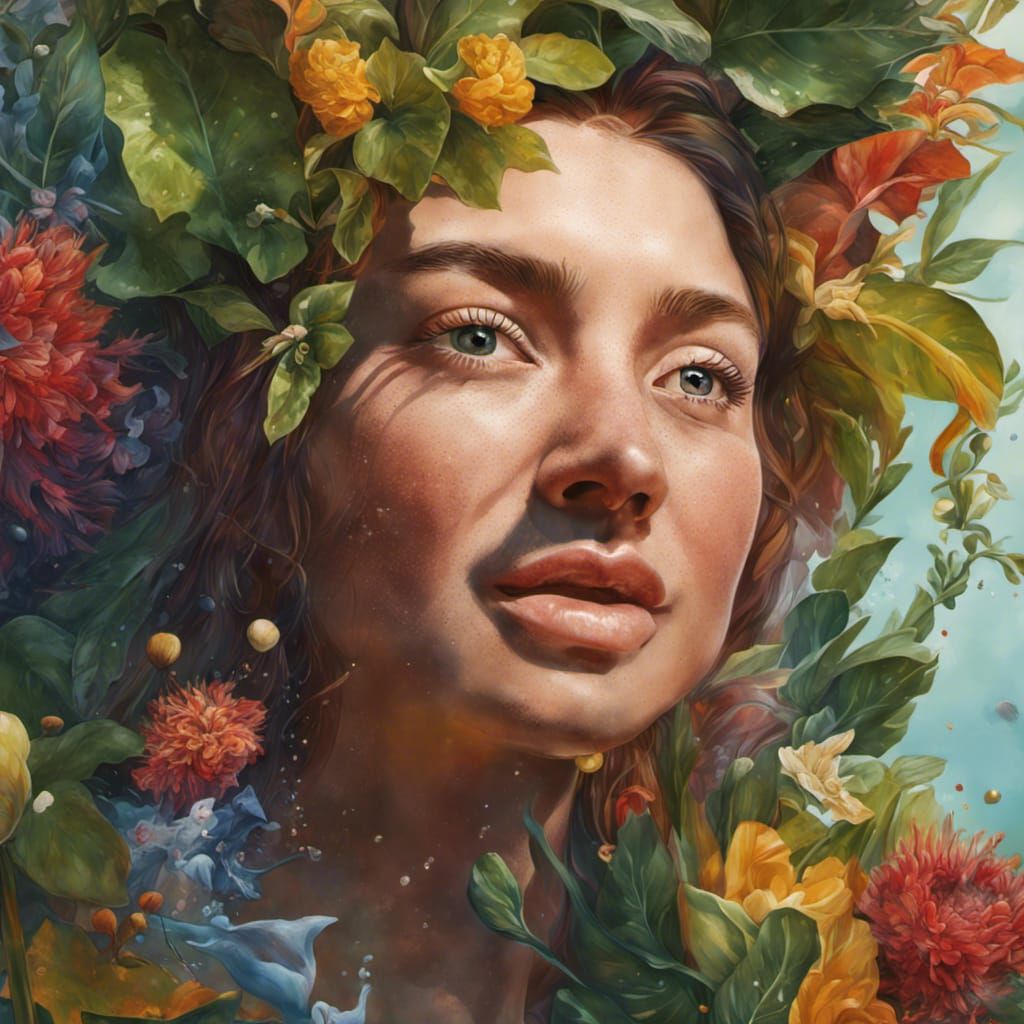 Ange Marie-Laure, Gardener of Paradise in Splash Art