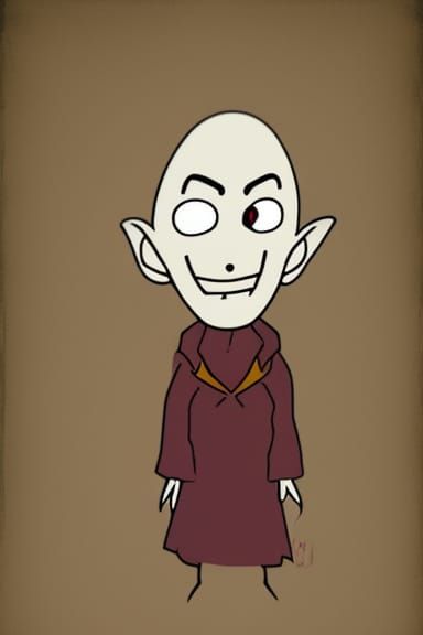 Nosferatu Reimagined as Crayon Shin-Chan