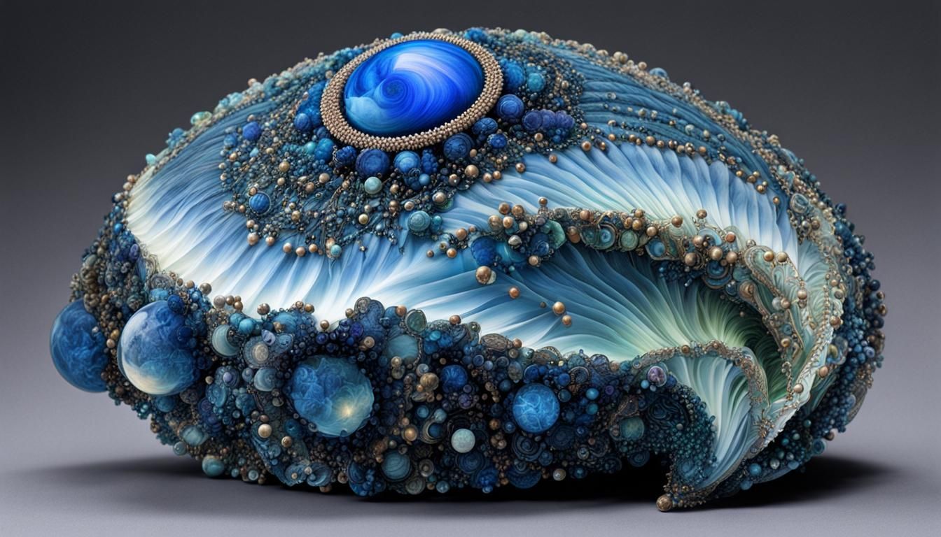 Complex Geometric Structure with Quantum Zentangle Design