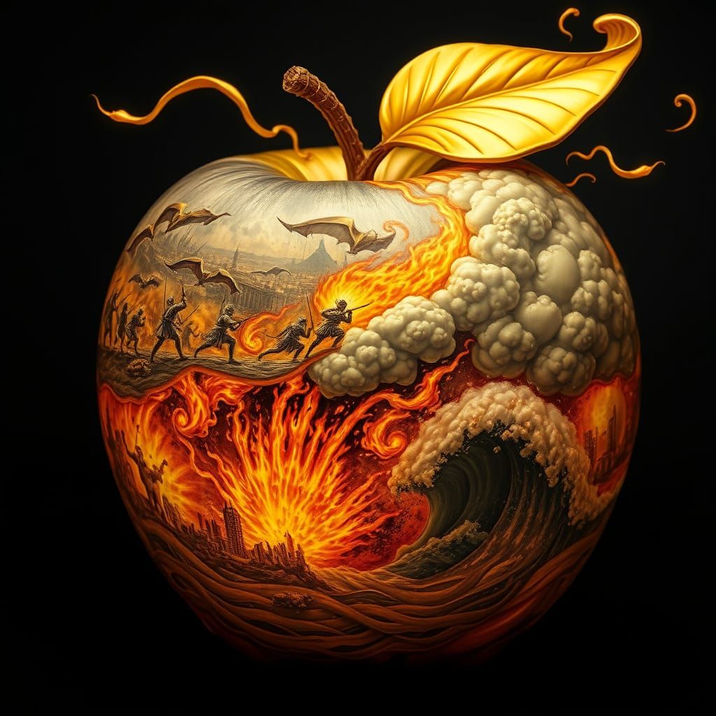 Golden Apple of Chaos: Ancient Warriors Clash with Modern Ar...