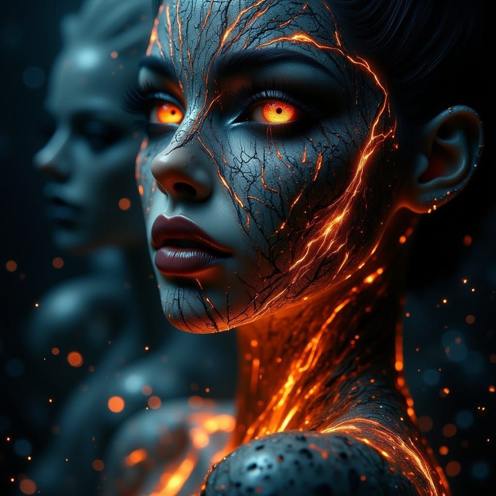 Ethereal Soul in Dark, Mysterious Sphere