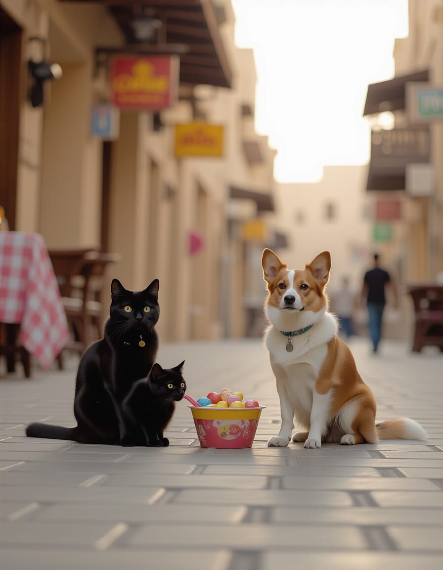Duck, Dog, and Donkey in Candy City