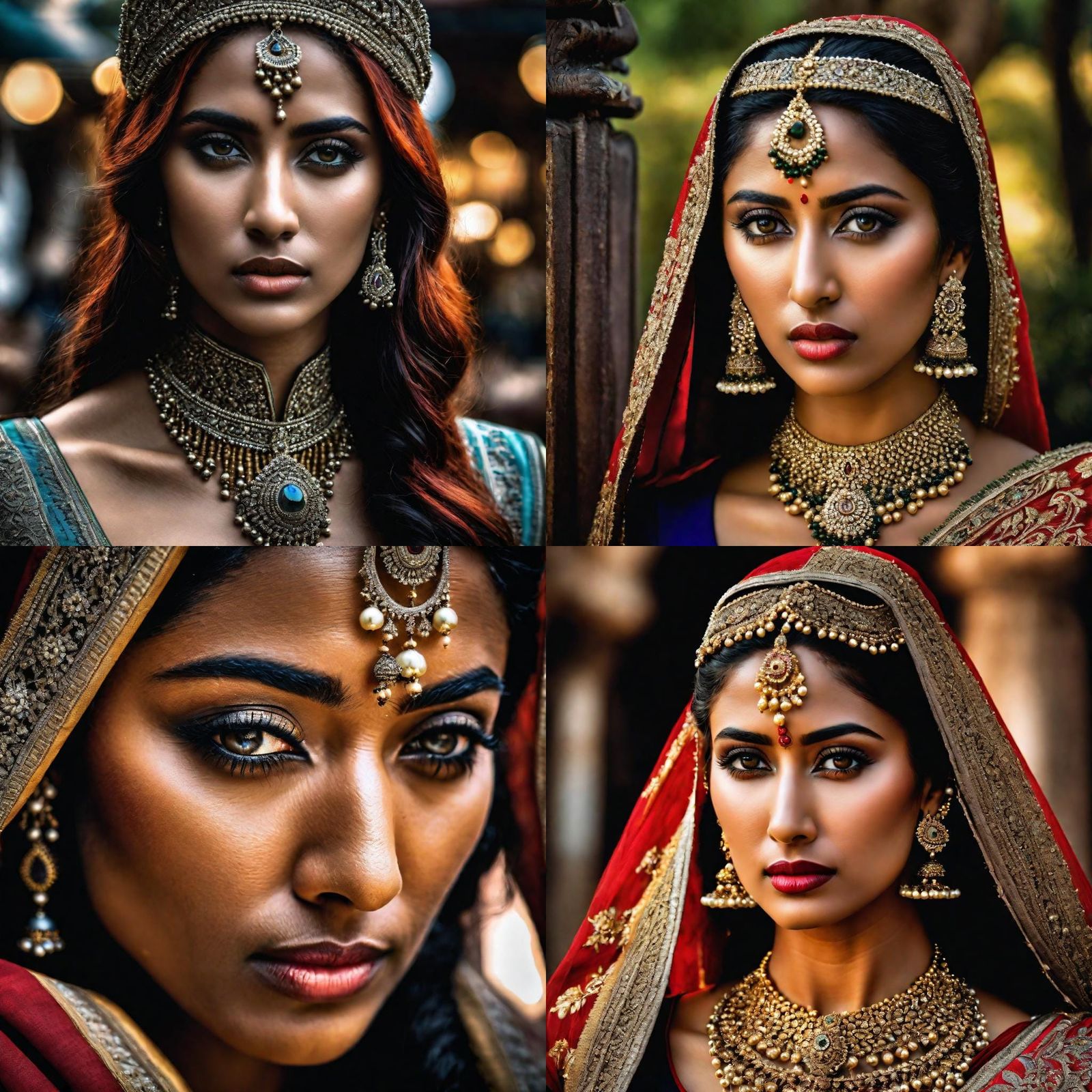 Hyperrealistic Portrait of a Person on the Verge of Tears