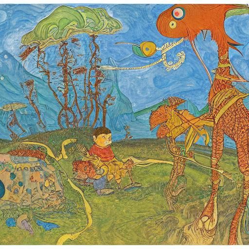 Cheb Urashka and Croc O'Deal Genes Pop-Up Book