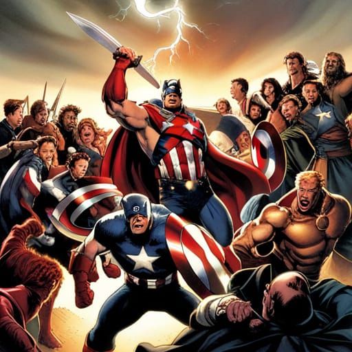 Demented Avengers March into the Dream