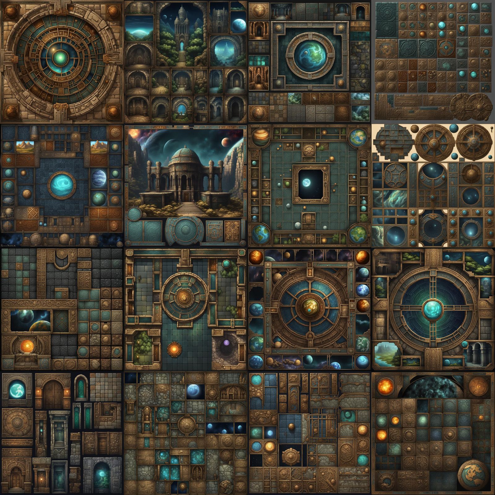 a tile set for rpg maker xp