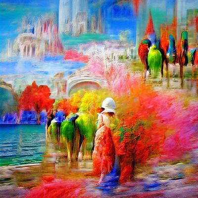 a stroll to the gallery