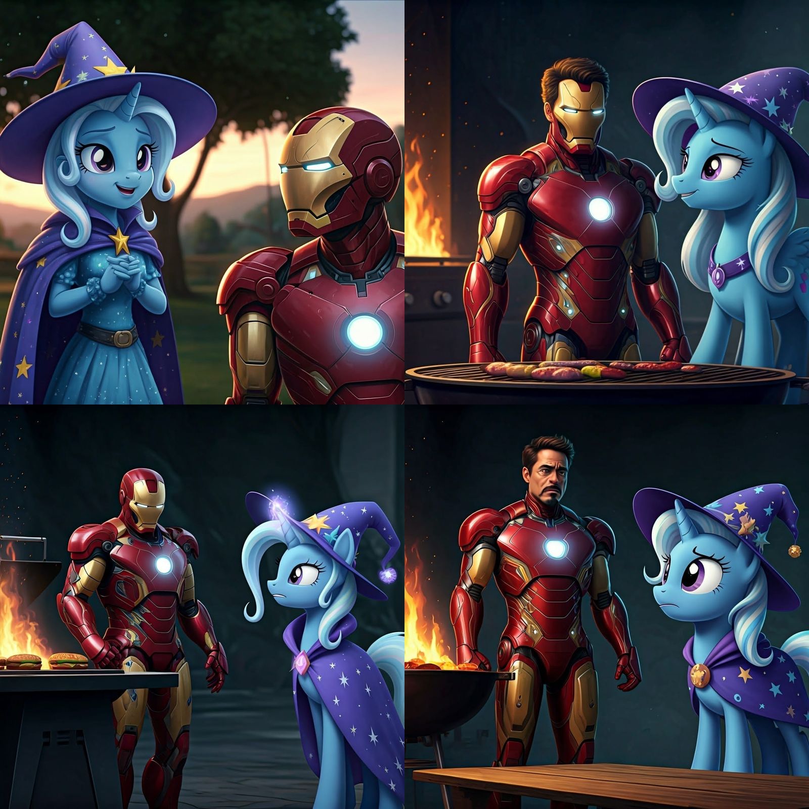 Iron Man and Trixie Lulamoon's BBQ Fiasco