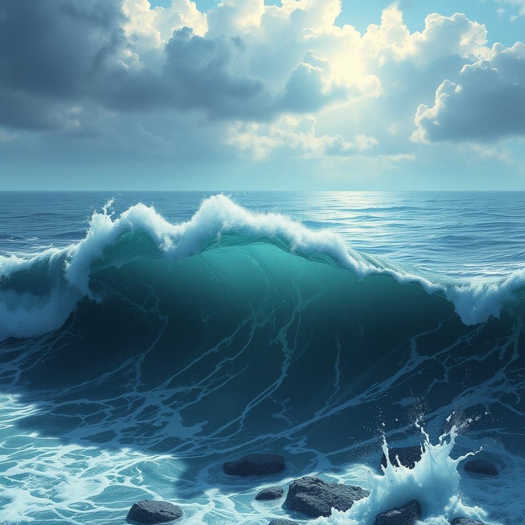 Mysterious Sea Entices with Boundless Beauty and Terror