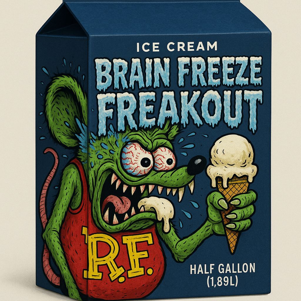 Rat Fink Ice Cream: Brain Freeze Freakout