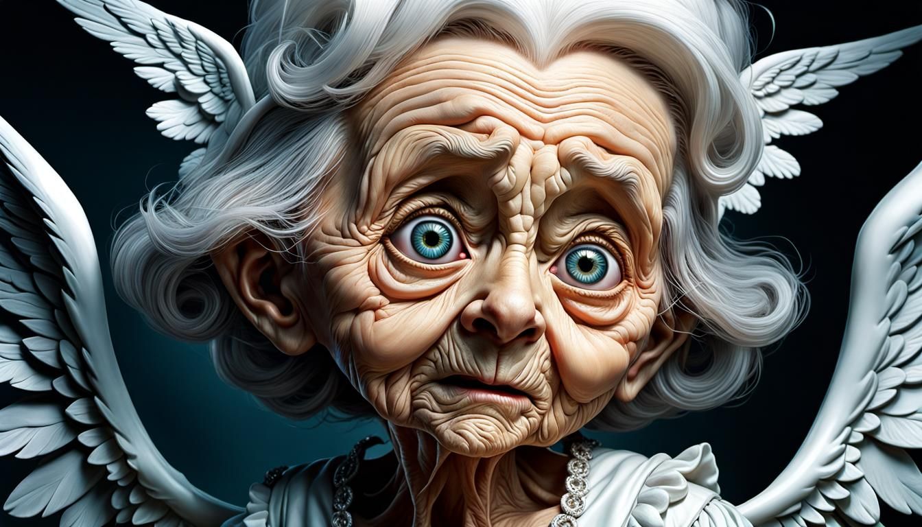 Portrait: Granny Angel Agathe.