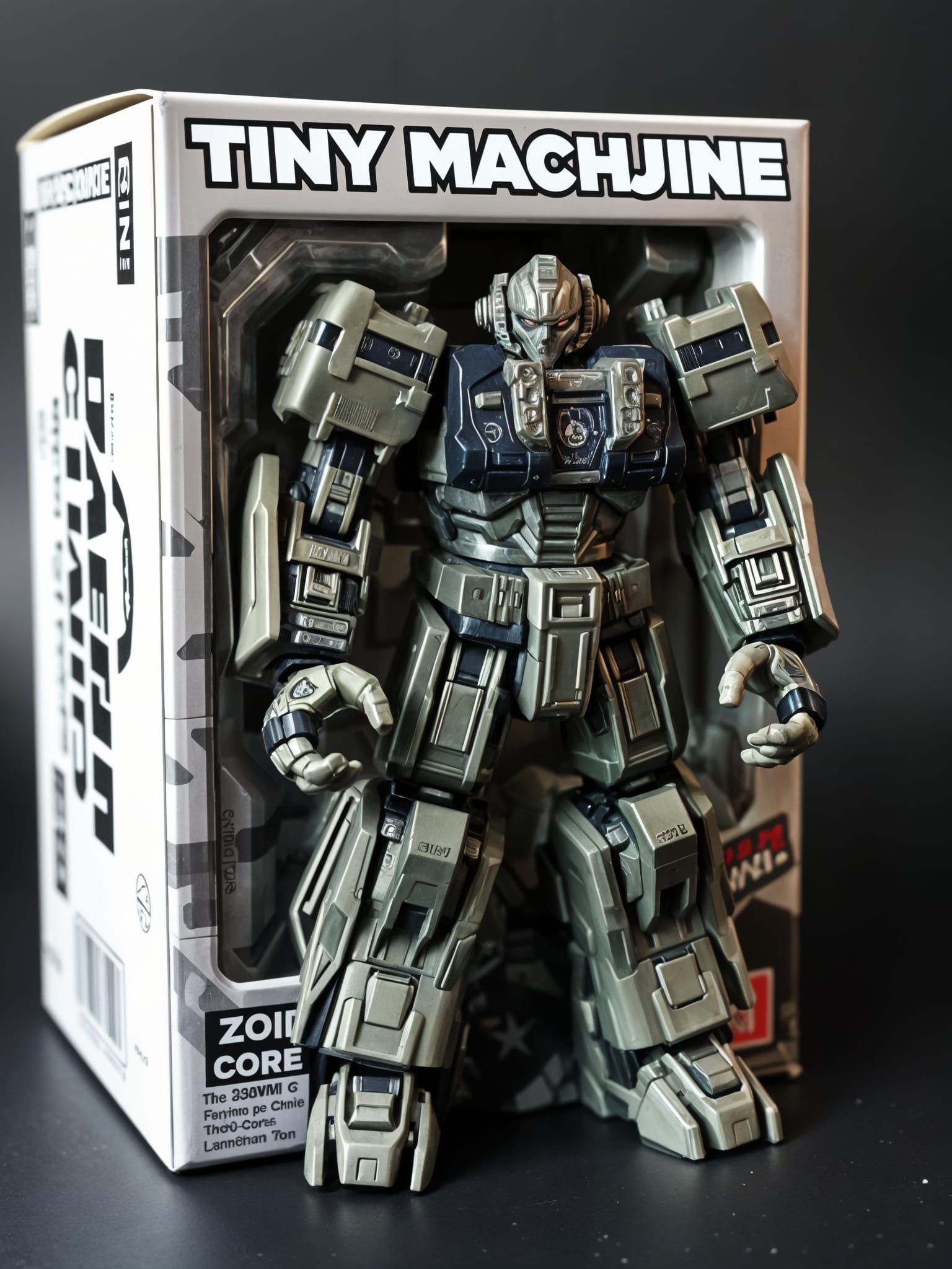 Cyberpunk Zoid Action Figure Box Art