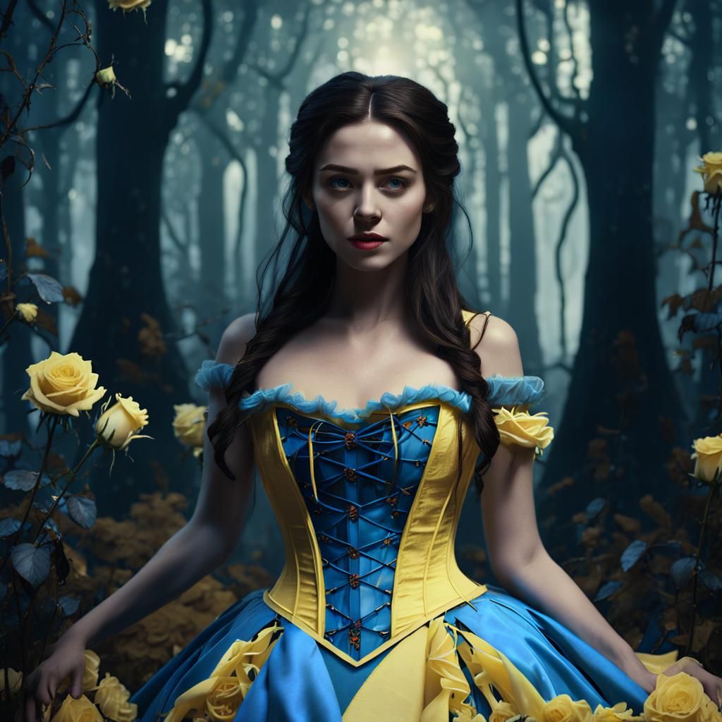 Gothic Fairytale: Belle in the Enchanted Forest