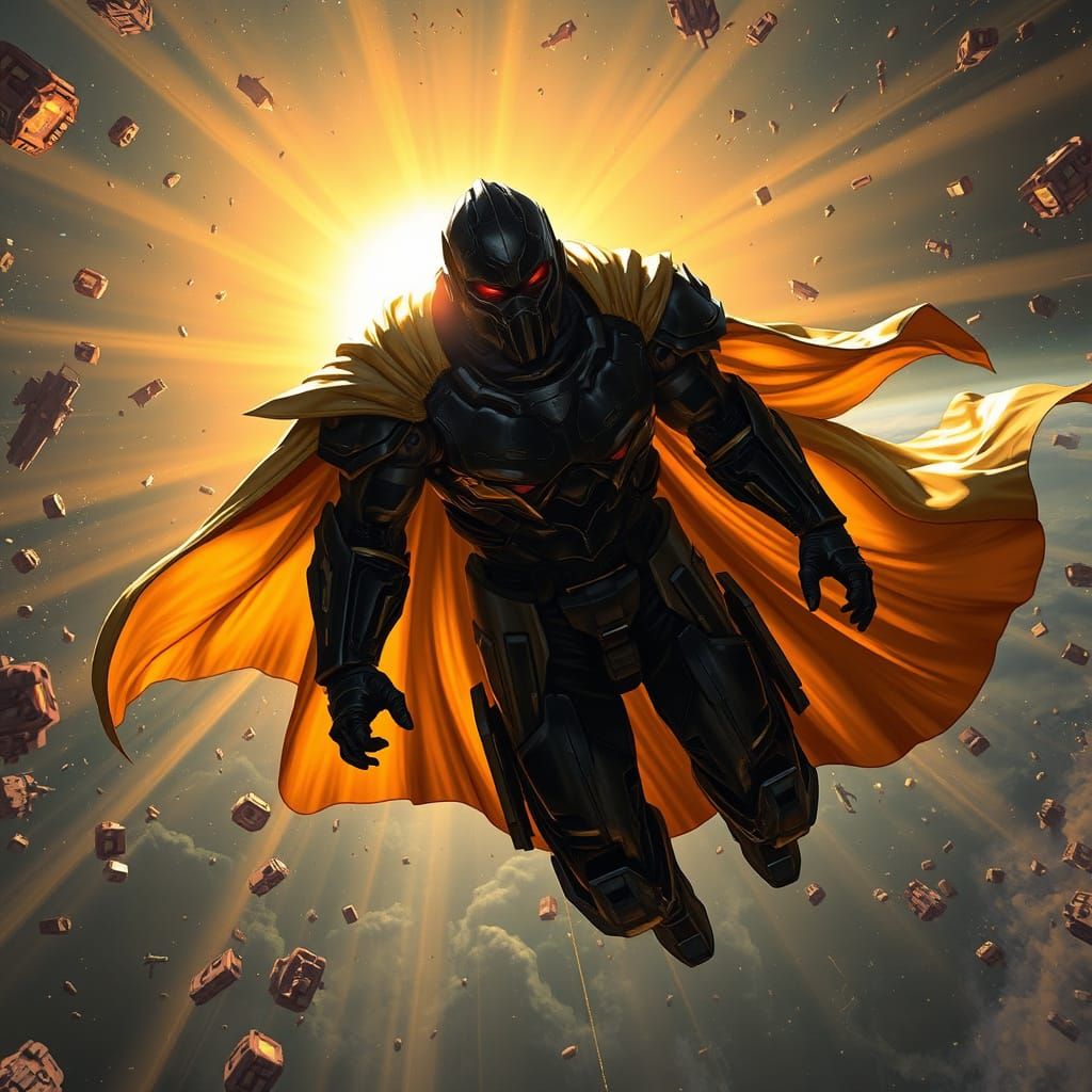 Anti-Hero Flies to Sun in Sci-Fi Style