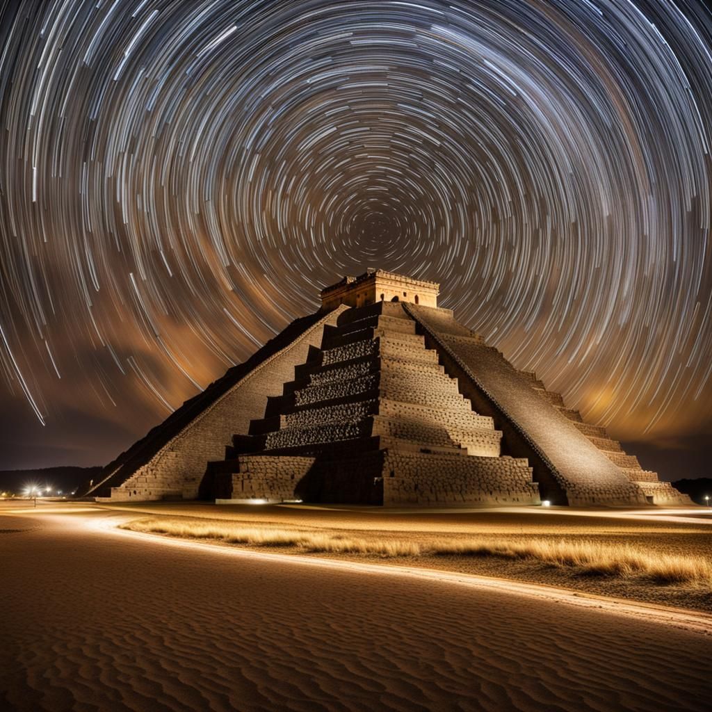 Movement of Stars in the Sky Visible above the Mesoamerican ...