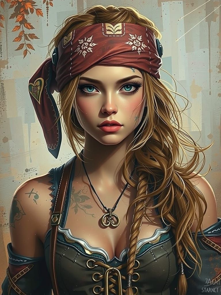 Hyperdetailed Portrait with Dynamic Lighting