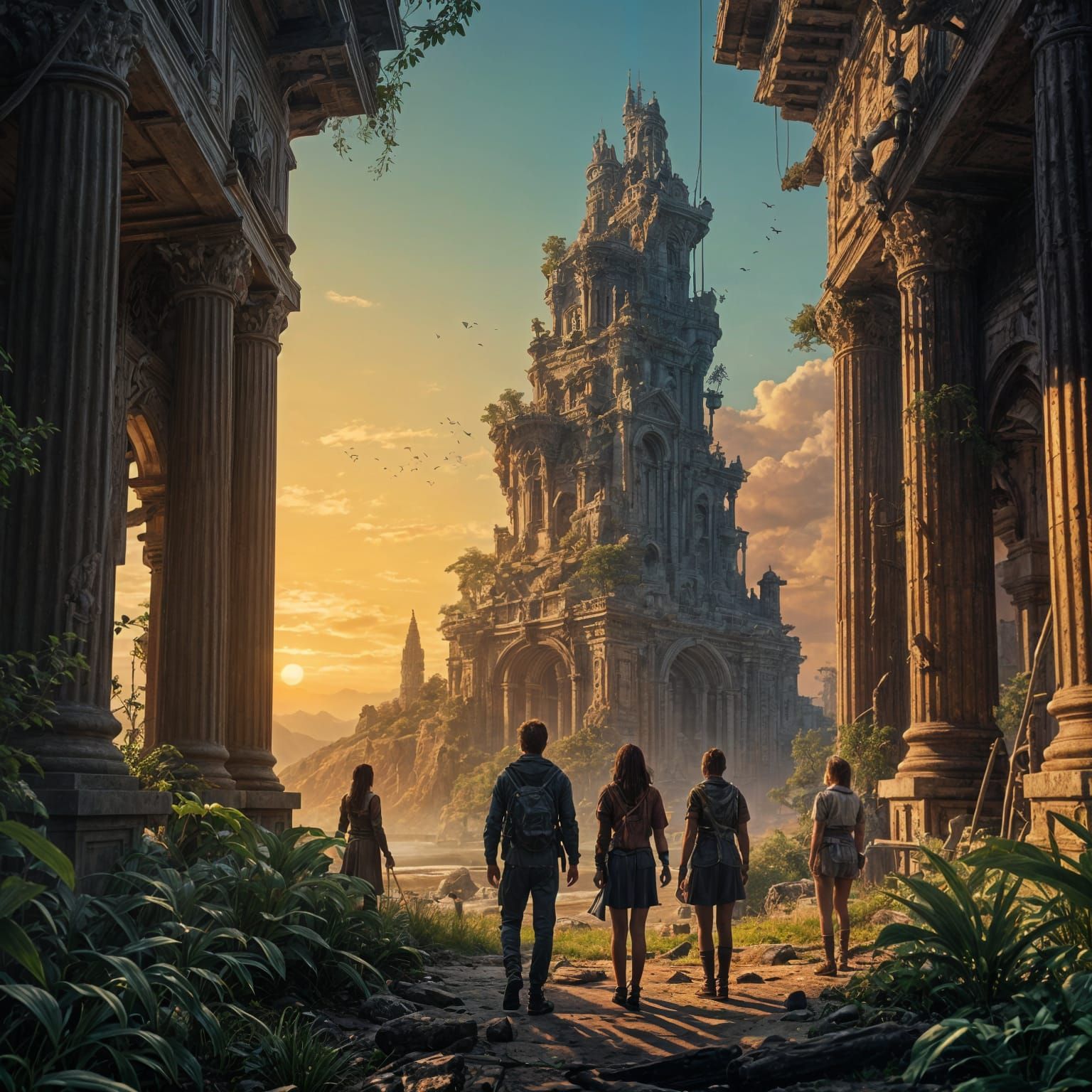 Ancient Ruins Revealed in Forgotten Realm