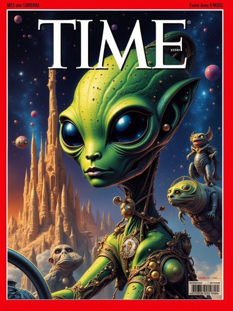 TIME Magazine Cover: Alien of the Year