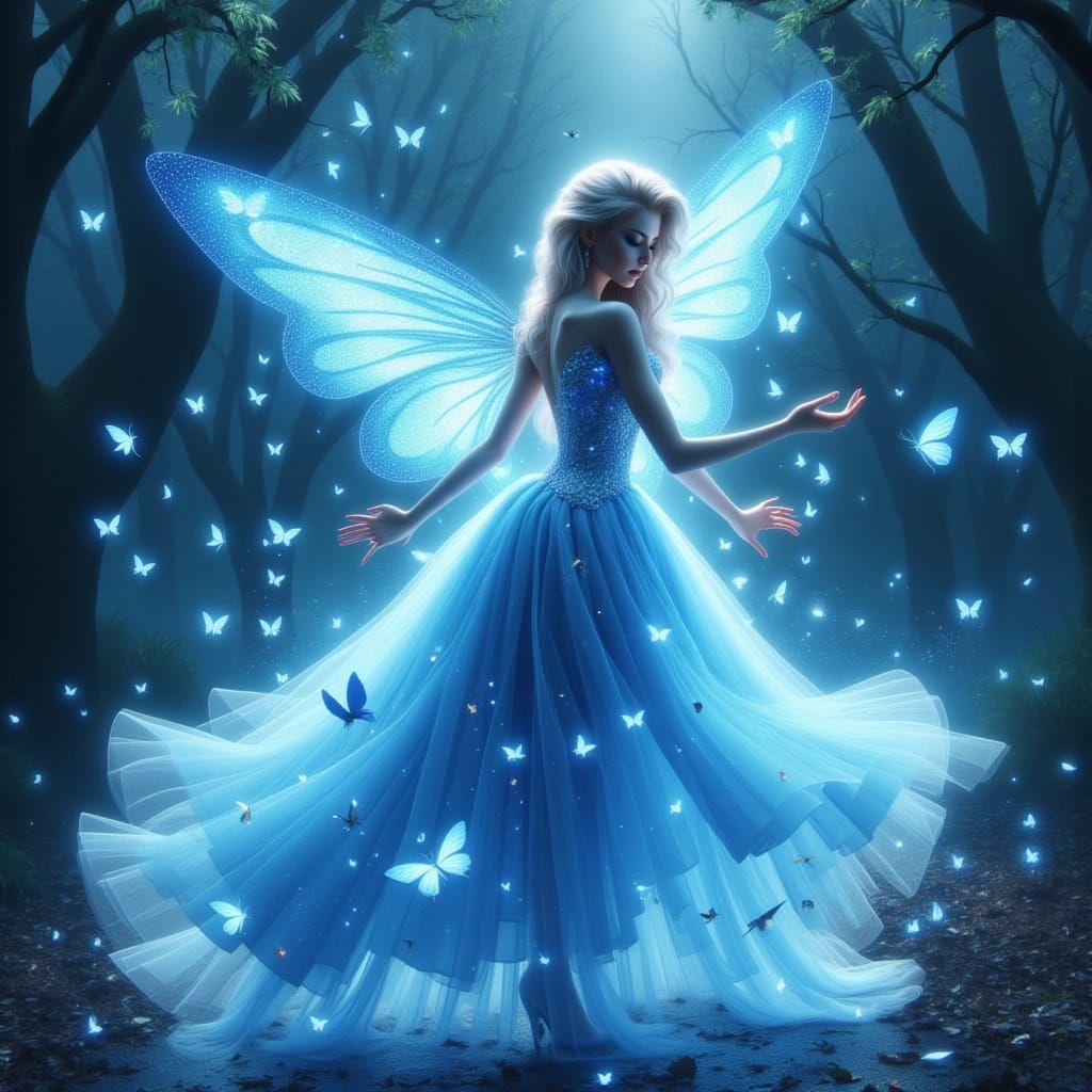Ethereal Fairy in a Metaphysical Dance