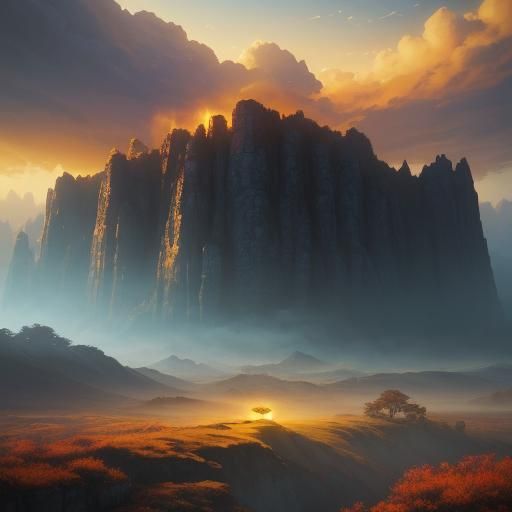 Sonic in Dreamlike Fantasy Art, Unreal Engine