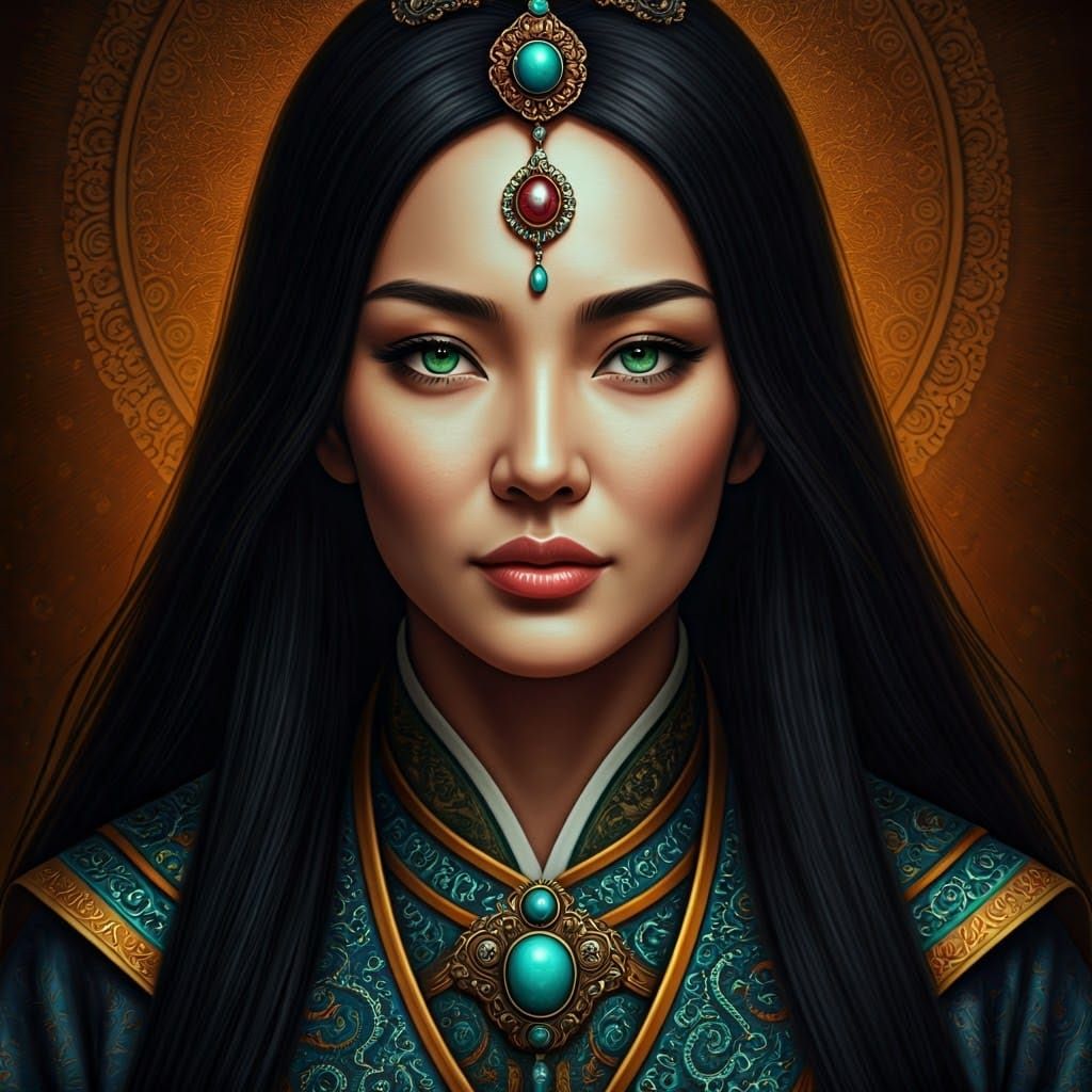 Mongol Goddess Hö'elün Borjigin, Eternal Mother of Chinggis ...