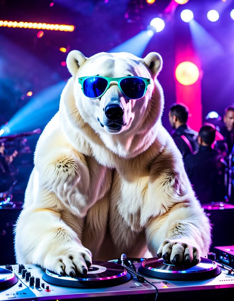 DJ bear