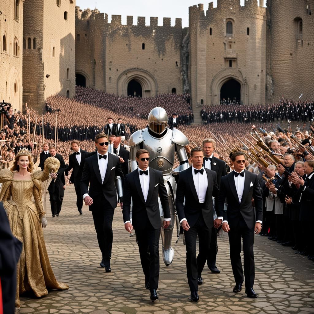 Global Stars Gather on Medieval Castle Stage