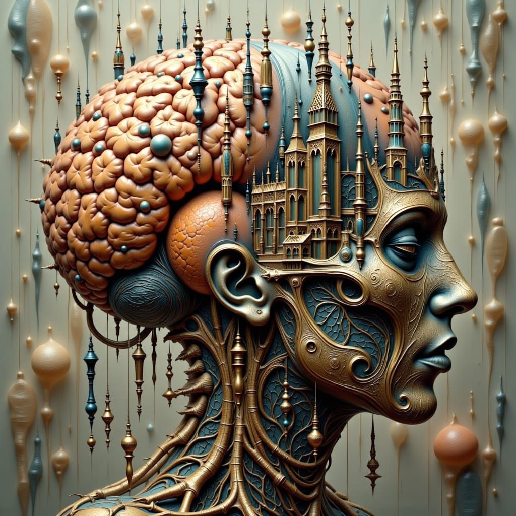 Gothic Cathedral Brain: A Cyberpunk Renaissance