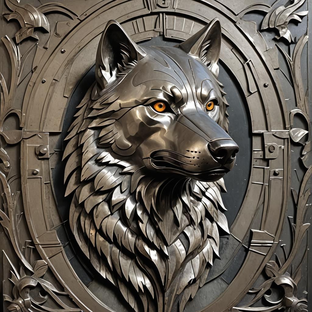 Tribute wolf