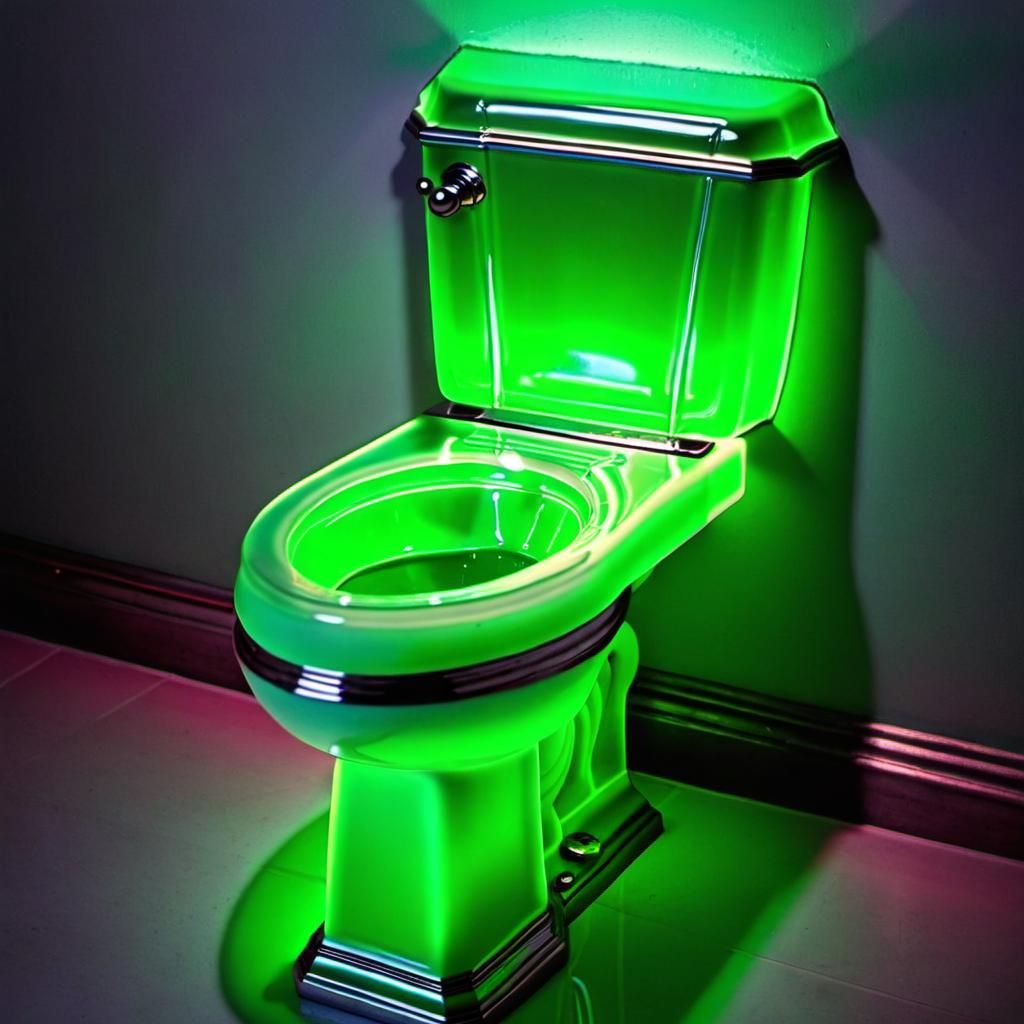 WC in uranium glass