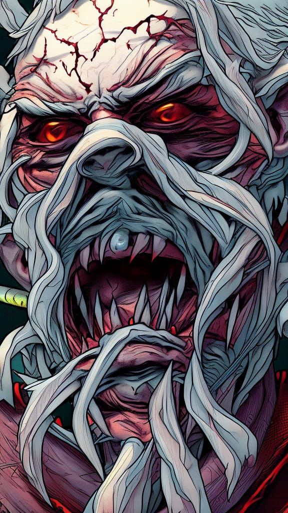 Unmasked Cursed Ninja