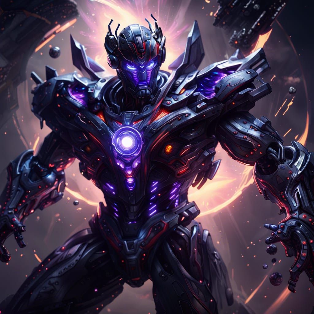 Megatron turning into Galvatron