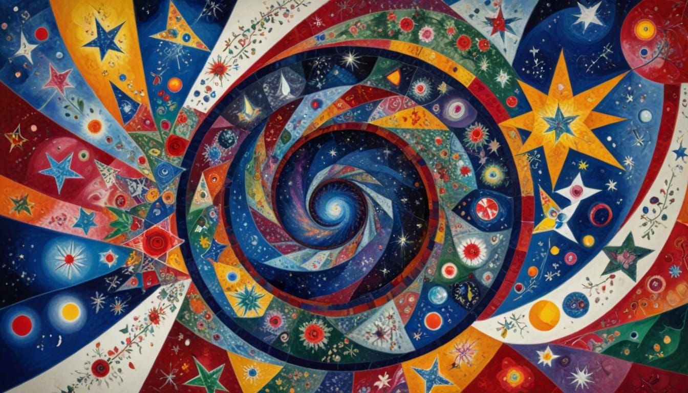 Un patchwork tourbillonnant!