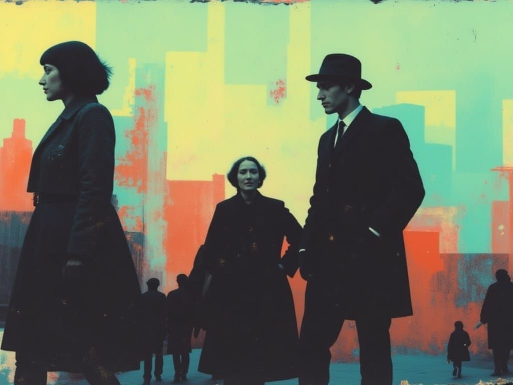 Fashion Photo Spread on NYC Streets in Soft Focus Color