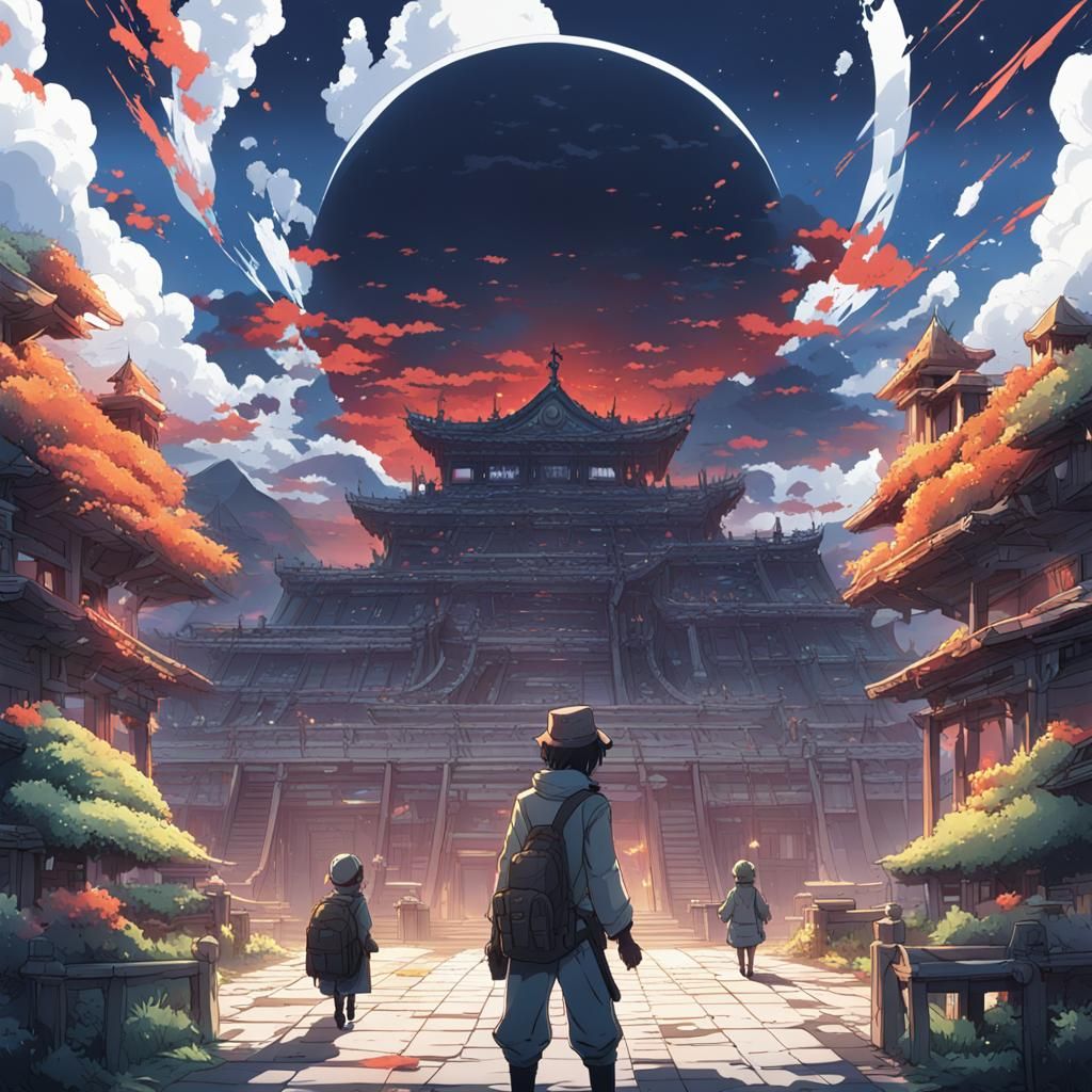 Manga Scan of Zombie Island by Studio Trigger