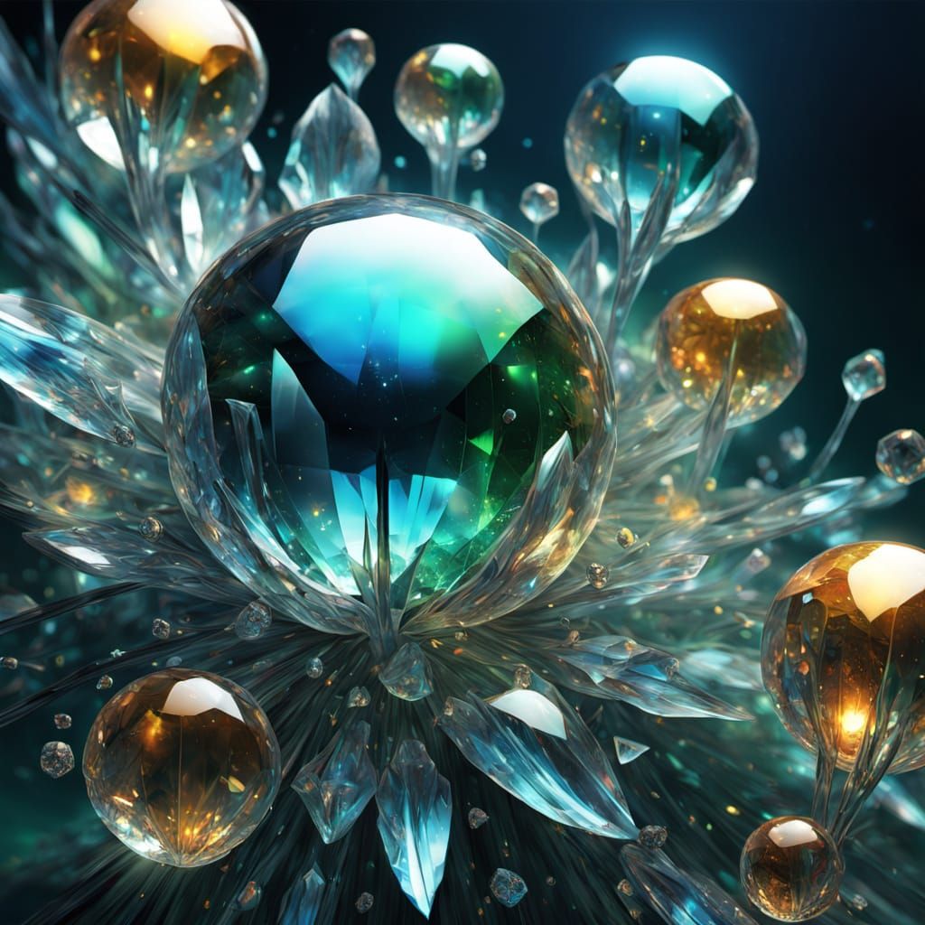 3d crystal eyes