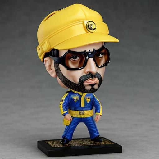 Ali G Bobblehead Figurine with Goggles