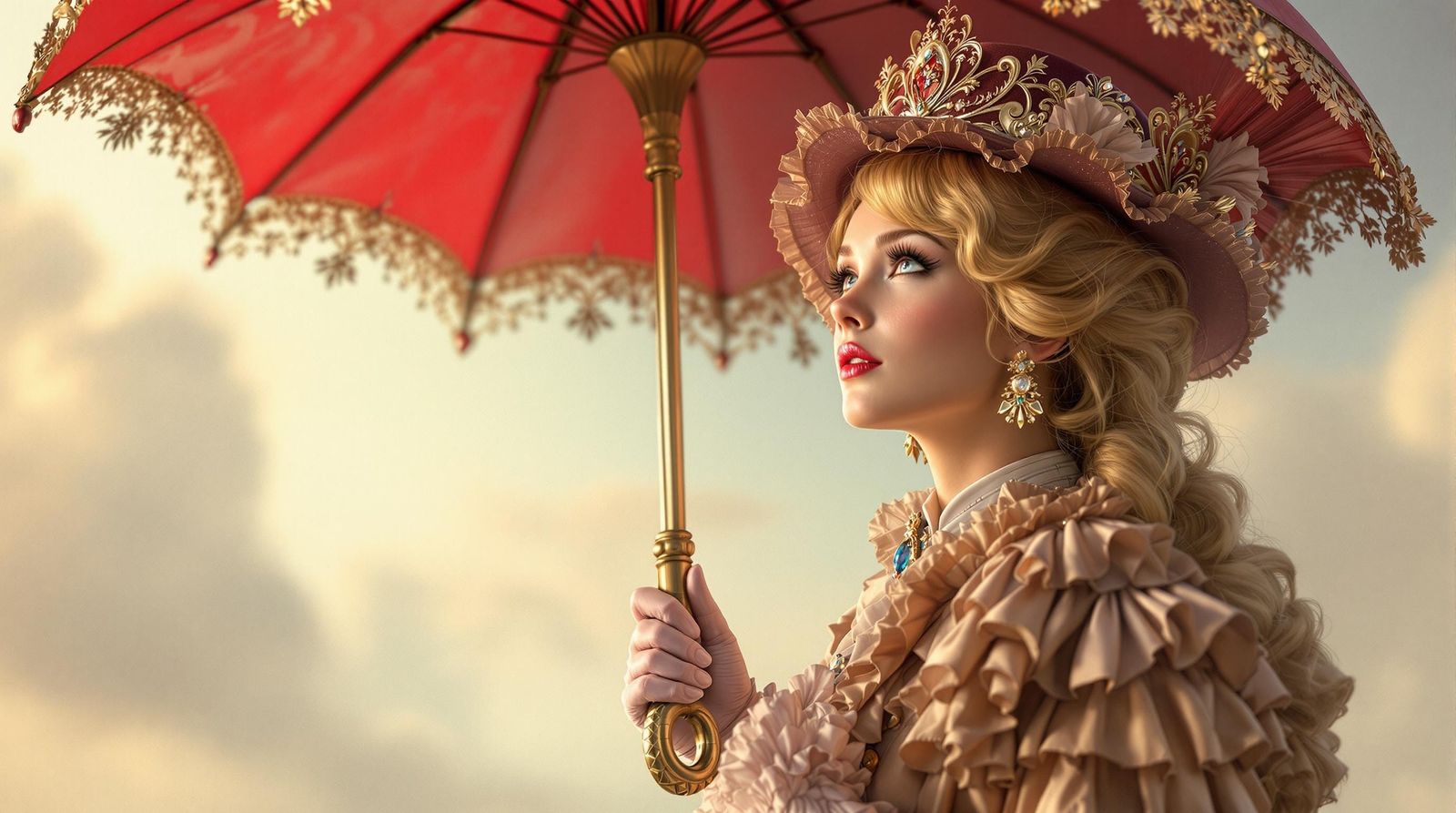 Mary Peachins in Hyper-Realistic 3D