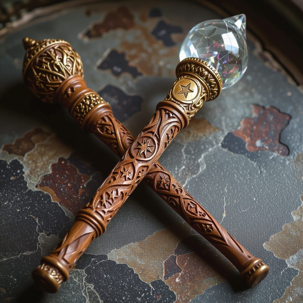 Enchanted Wizard Wand Inspired by BTS ARMY Bomb