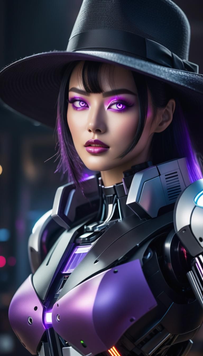 Ten gallon hat cyborg