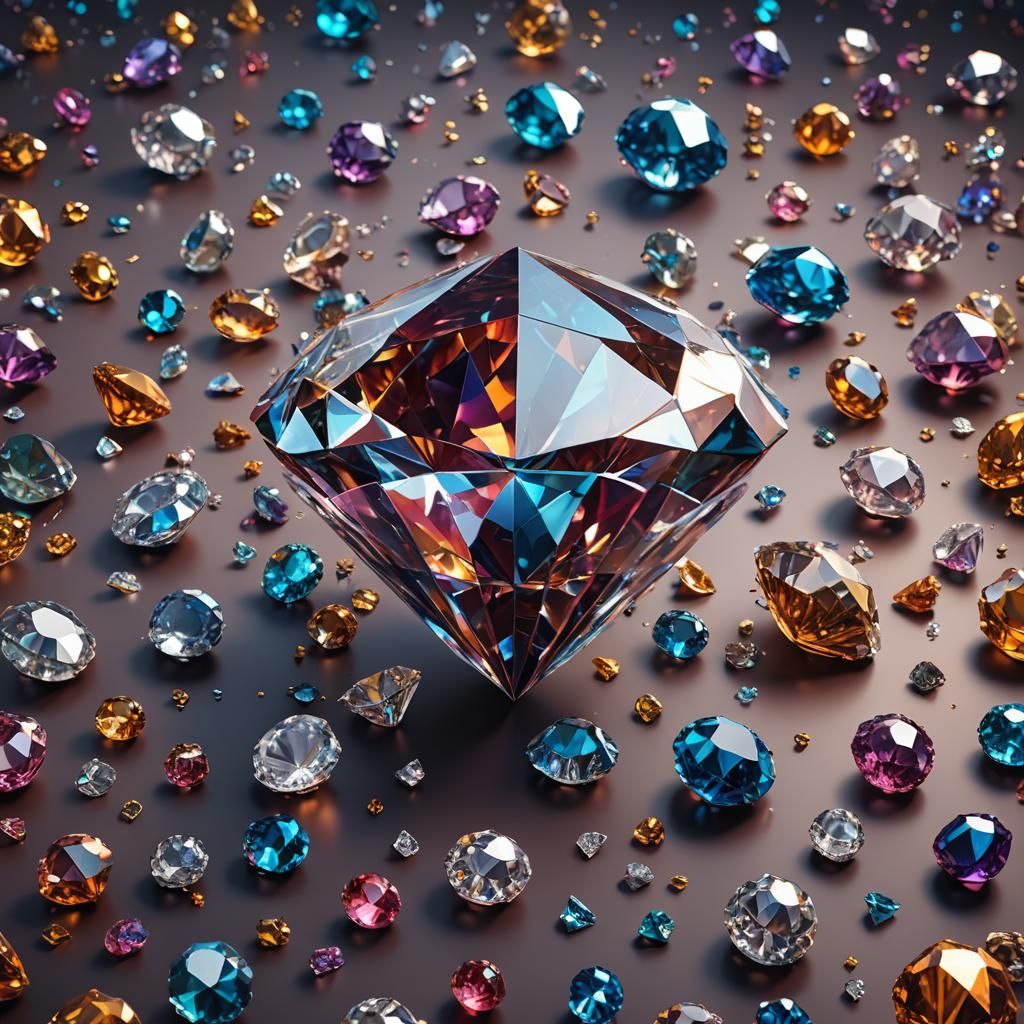 Inspirational Diamond with a Message of Individuality