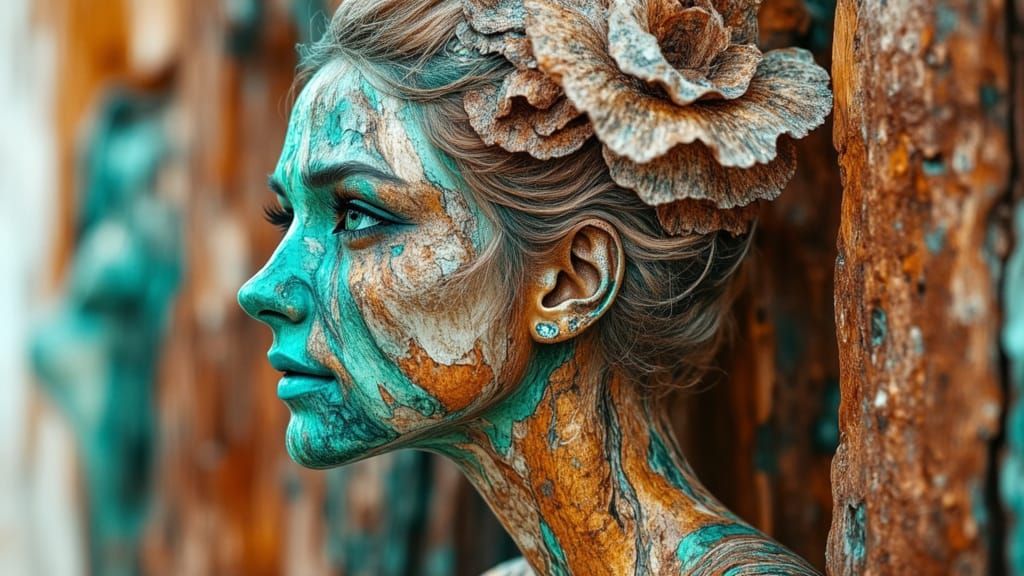 Surreal Wood Sculptures Inspired by Dalí and Murakami