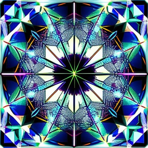 diffraction grating crystallography patterns