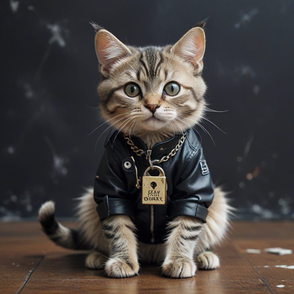 Grunge Cat: A Gen X Portrait of Independence